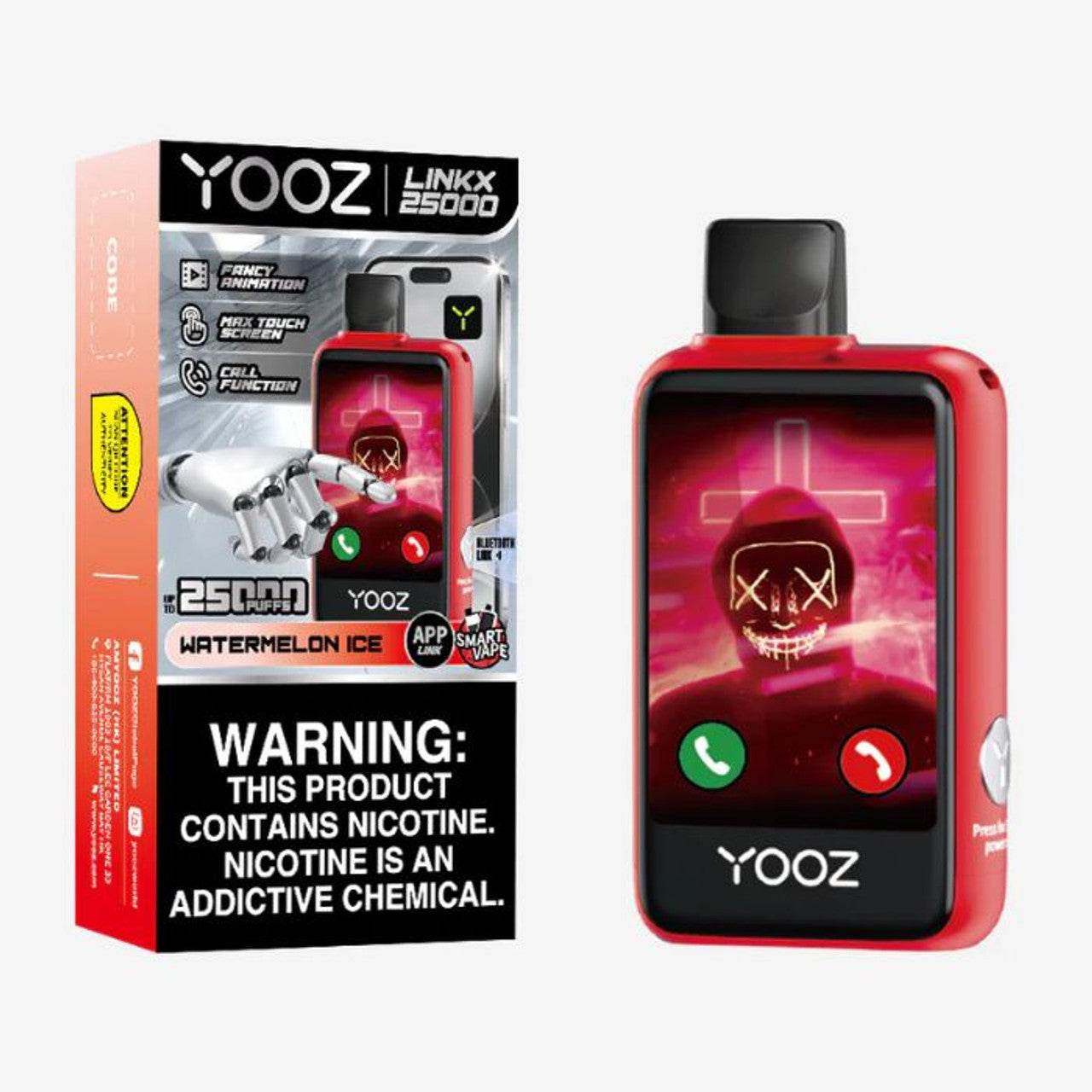 YOOZ Linkx 25,000 Puffs Smart Disposable