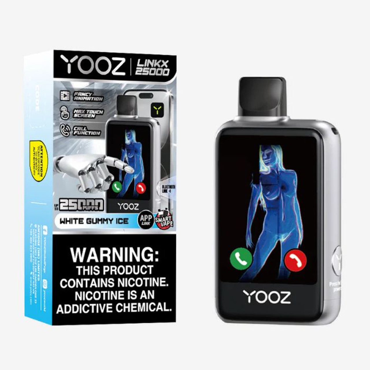 YOOZ Linkx 25,000 Puffs Smart Disposable