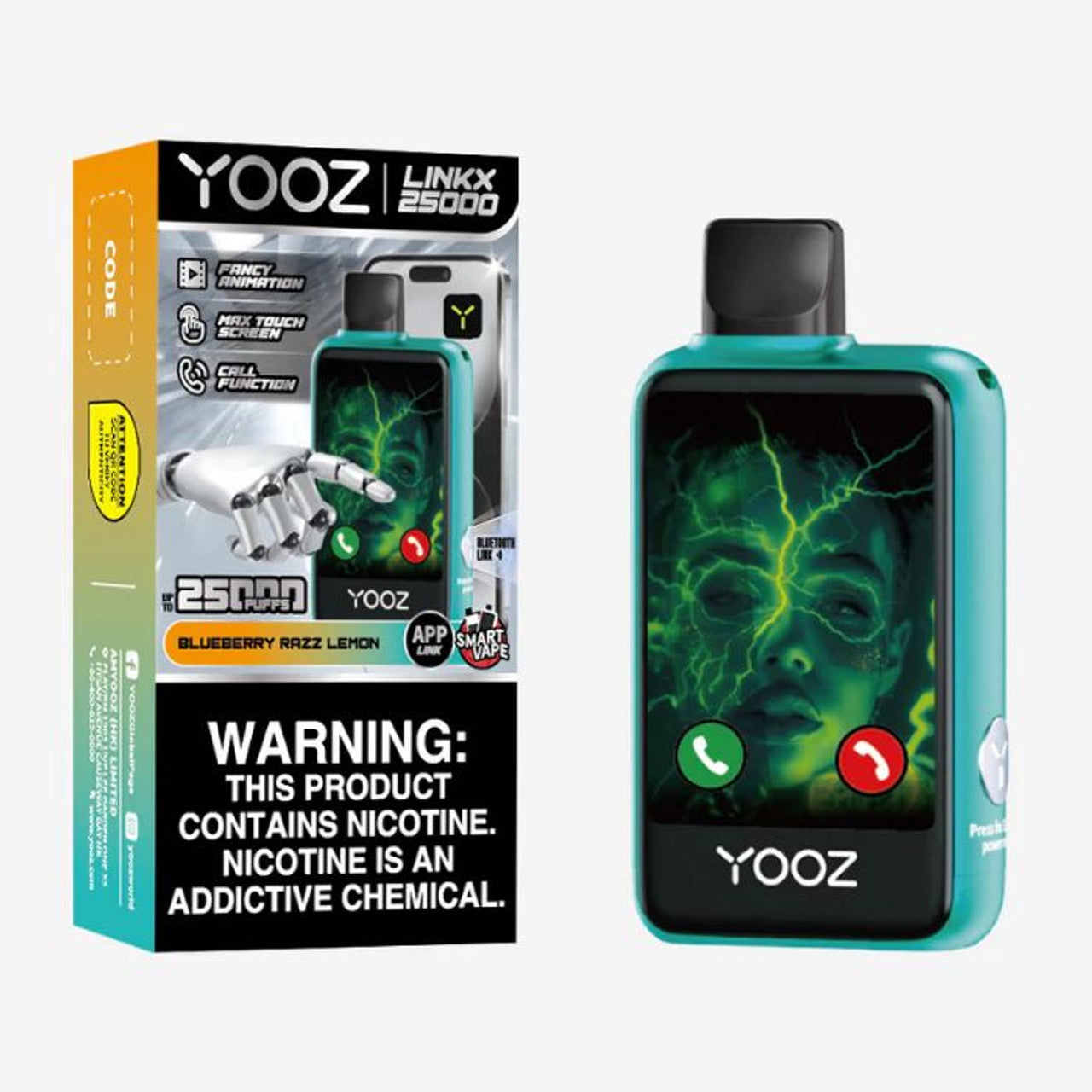 YOOZ Linkx 25,000 Puffs Smart Disposable