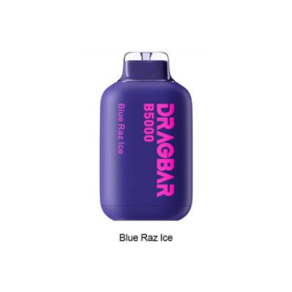 Blue Razz Ice ZoVoo Drag Bar B5000 Puff Single Disposable Wholesale Deal!