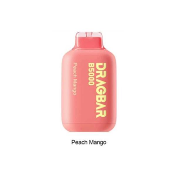 Peach Mango ZoVoo Drag Bar B5000 Puff Single Disposable Bulk Deal!