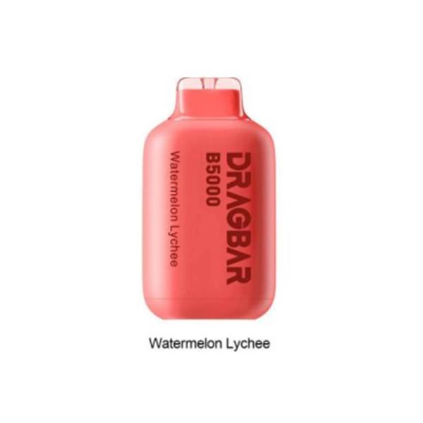 Watermelon Lychee ZoVoo Drag Bar B5000 Puff Single Disposable Bulk Deal!