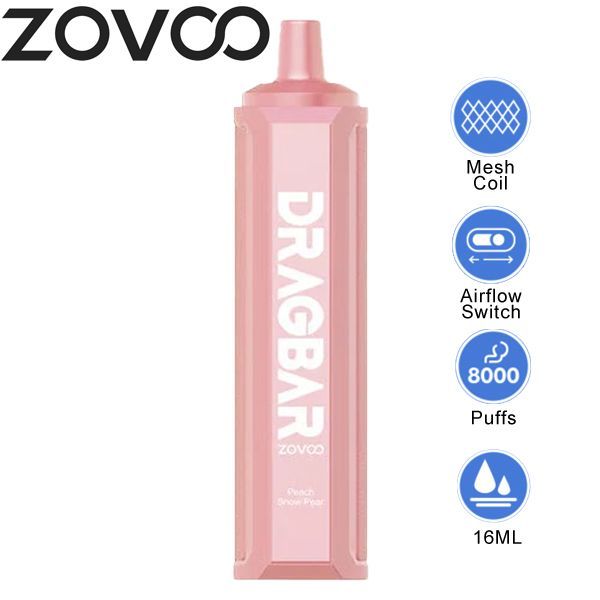 Zovoo Drag Bar F8000 8000 Puffs Rechargeable Vape Disposable 16mL - $85.05 eJuices.co Zovoo Drag Bar F8000 8000 Puffs Rechargeable Vape Disposable 16mL - $85.05 eJuices.co