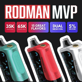 RODMAN MVP 65,000 Puffs Disposable