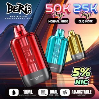 Beri CLIQ 50K Disposable Kit Grape Ice