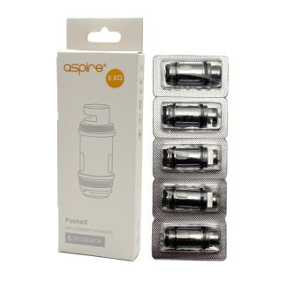 Aspire Pockex Coil 5 Pack Ejuices Wholesale