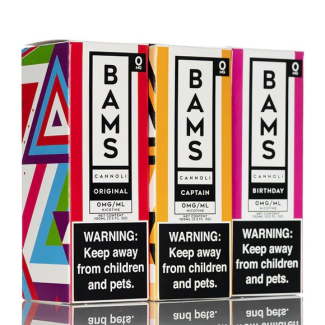 Bam Bam's Cannoli Zero Nicotine E-Liquid 100ML