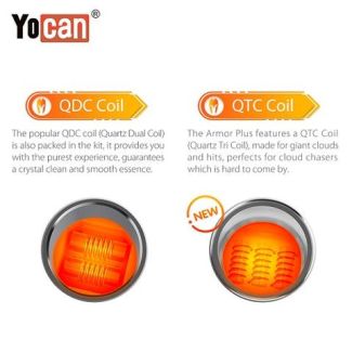 Yocan Armor Plus Coil 5 Pack Ejuices Wholesale