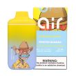 Frosted Banana Air NFT Edition 6000 Puffs Disposable 10-Pack Ejuices Wholesale Price!