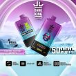 BangKing 50K Puffs Dual Flavor 50mL Disposable - Blueberry Raspberry / Grape Ice