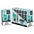 Mighty Mint Cali Bars V2 6000 Puffs Disposable 6-Pack Bulk Deal!