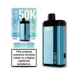 Dinner Lady 50,000 Puffs Dual Flavor Disposable Blue Mint & Miami Mint