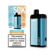 Dinner Lady 50,000 Puffs Dual Flavor Disposable Peach Blue Slush & Orange Creamsicle