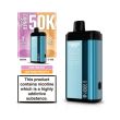 Dinner Lady 50,000 Puffs Dual Flavor Disposable Sour Pink Dust & Sour Mango Pineapple
