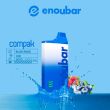 Blue Razz Ice ENOUBAR Compak Rechargeable Disposable Device Best Bulk Price