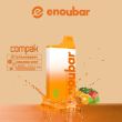 Strawberry Orange Mint ENOUBAR Compak Rechargeable Disposable Device 