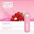 Flum Gio Litchi Ice 3000 Puffs Single with Fruits