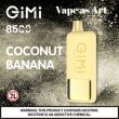 Gimi by FLUM 8500 Puffs Disposable Coconut Banana