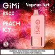Gimi by FLUM 8500 Puffs Disposable Peach Icy