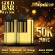 Gold Bar Max Nixodine 50,000 Puffs Disposable Kit