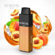 Peach Ice KROS Mini 4000 Puffs Disposable 6-Pack Ejuices Wholesale Deal!