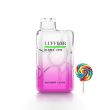 Rainbow Candy Luffbar Bubble 6000 Puffs Disposable 10-Pack Ejuices Wholesale Price!