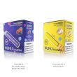 Frozen Blueberry Raspberry & Pineapple Coconut Steam Engine Vape Nunu Colours 3000 Puffs Disposable 10-Pack Cheap Deal!