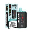 Tech Bar 25000 Puffs Disposable-Single Disposable-5%-25mL - Fucking Fab