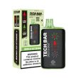 Tech Bar 25000 Puffs Disposable-Single Disposable-5%-25mL - Vanilla Ice Cream