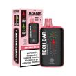 Tech Bar 25000 Puffs Disposable-Single Disposable-5%-25mL - Watermelon Ice