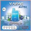 Blueberry Ice Vabar Supra 7000 Puffs Disposable 10-Pack Ejuices Wholesale Deal!