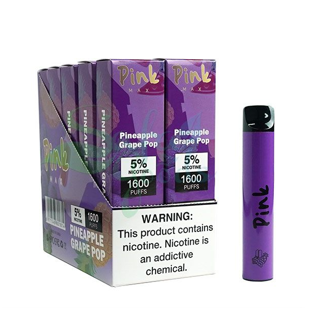 Pink Max Disposables 10 Pack - Ejuices Wholesale