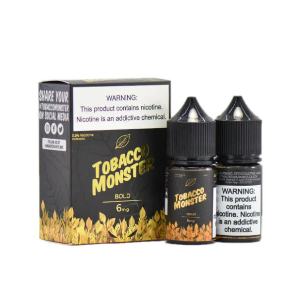 Tobacco Monster Series Salt 2x30mL - Ejuices Wholesale