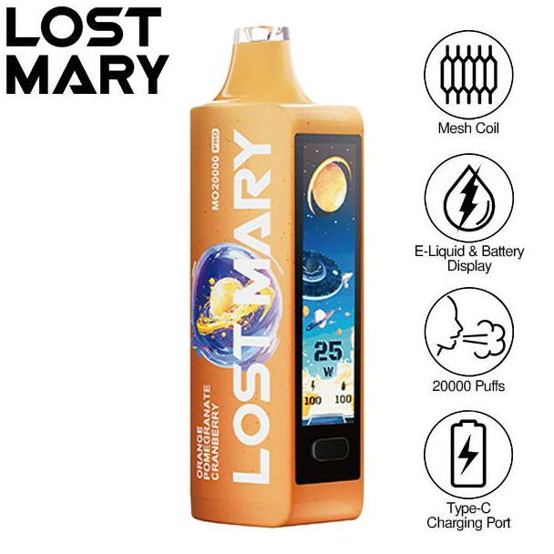 Lost Mary MO20000 PRO Space Edition - orange pomegranate Cranberry