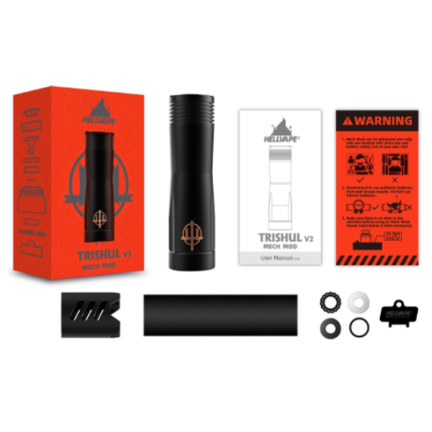 Hellvape Trishul V2 Mech Mod - Ejuices Wholesale