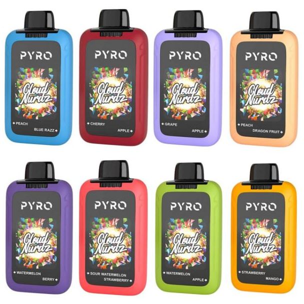 Pyro Duo x Cloud Nurdz 30,000 Puff Disposable