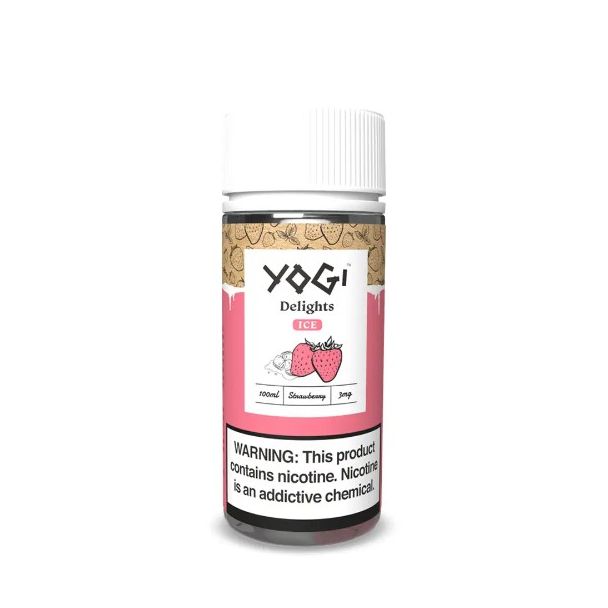 Yogi Delights 100mL E-Liquid Strawberry ice