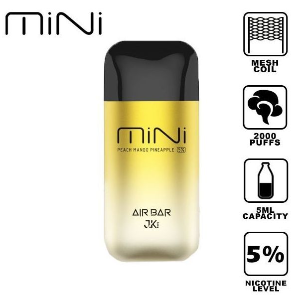 Air Bar Mini Peach Mango Pineapple