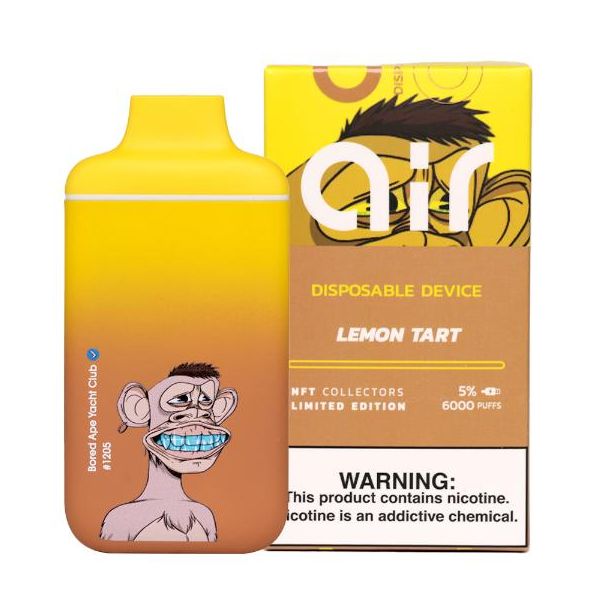Lemon Tart Air NFT Edition 6000 Puffs Disposable 10-Pack