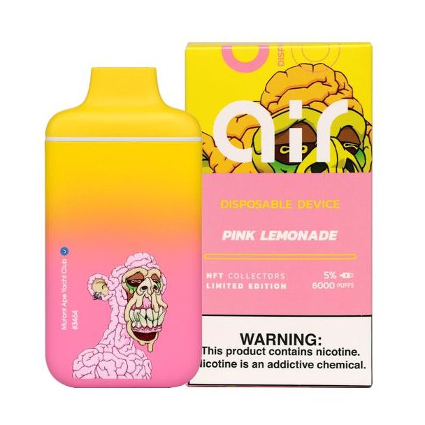 Pink Lemonade Air NFT Edition 6000 Puffs Disposable 10-Pack