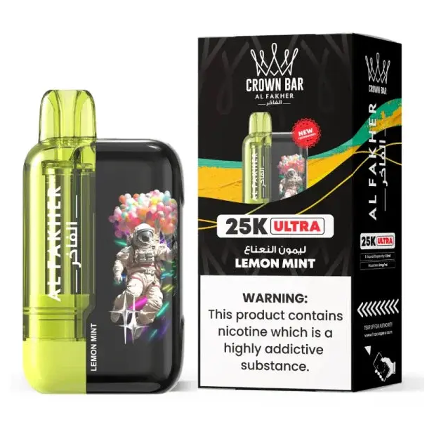 Al Fakher Crown Bar Ultra 25K Puffs Disposable