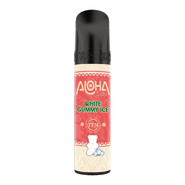 Aloha Sun 3000 Puffs Disposable White Gummy Ice