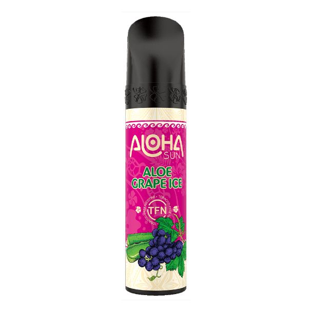 Aloha Sun 3000 Disposable Aloe Grape Ice