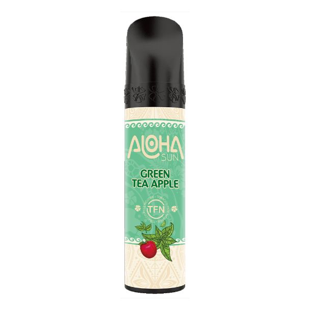 Aloha Sun 3000 Disposable Green Tea Apple