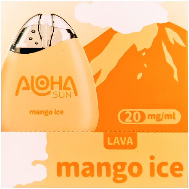 Aloha Sun Lava 1000 Puffs Disposable Mango Ice