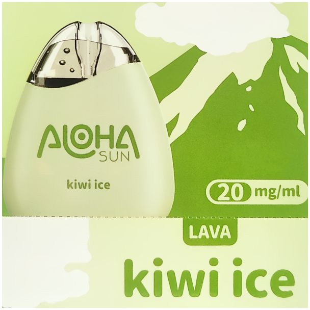 Aloha Sun Lava 1000 Puffs Disposable Kiwi Ice