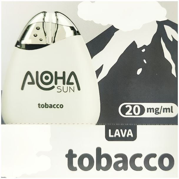Aloha Sun Lava 1000 Puffs Disposable Tobacco Graphic Square