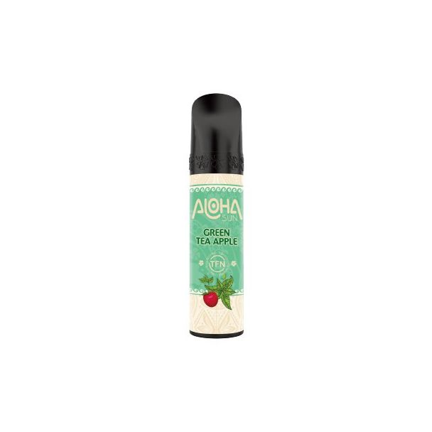 Green Tea Apple 3% Aloha Sun TFN Disposable 10-Pack Best Price!