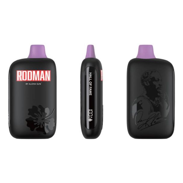 RODMAN by Aloha Sun 9100 Puffs Disposable Hall of Fame (Juicy Grapes)