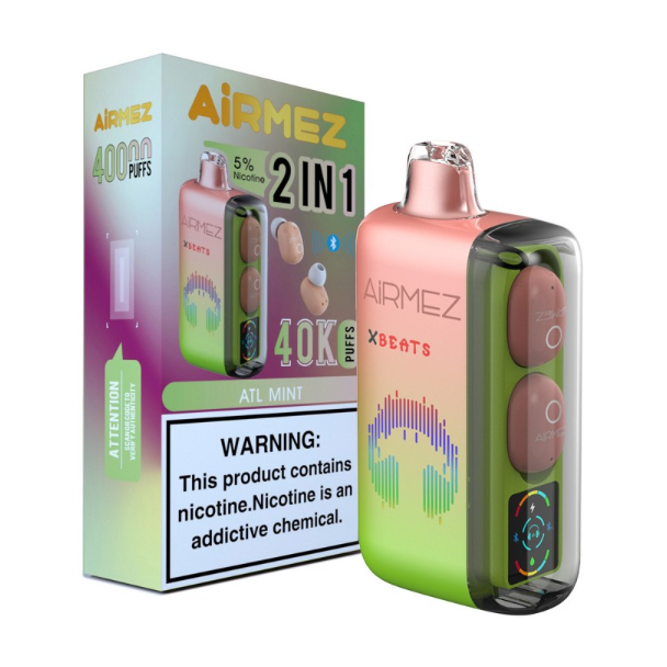 Best Deal AirMez X-Beats 40,000 Puffs Disposable - ALT Mint